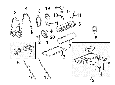 2010 GMC Canyon Filters Diagram 6 - Thumbnail