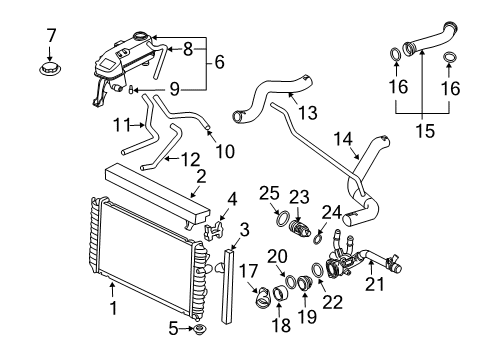 2005 Chevy Classic Level Sensor Diagram for 22565474