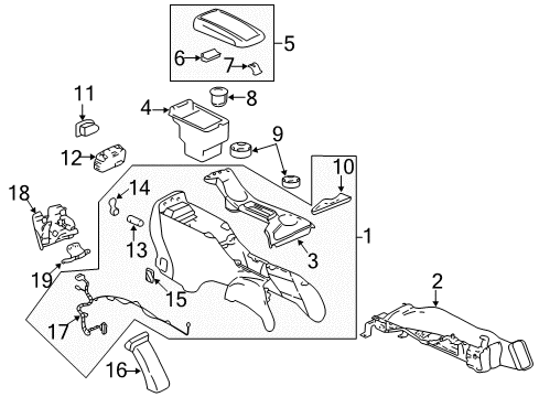 2006 Chevy Trailblazer EXT Auxiliary Heater & A/C Diagram