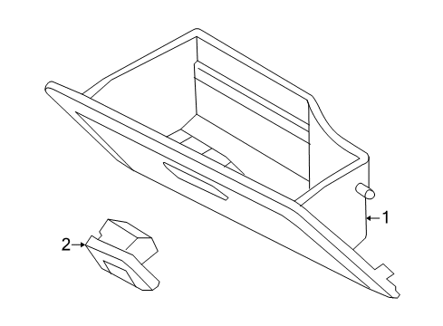 2010 Pontiac G3 Glove Box Diagram