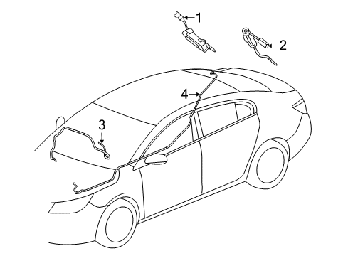 2017 Buick Regal Antenna & Radio Diagram