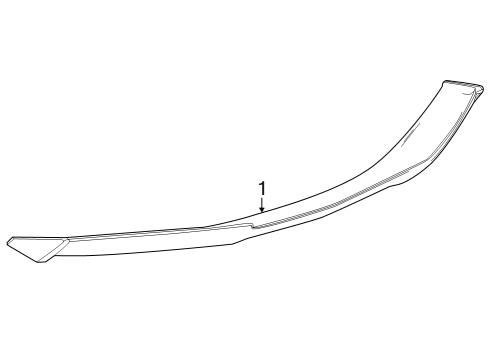 2023 Chevy Corvette Spoiler Diagram 4 - Thumbnail