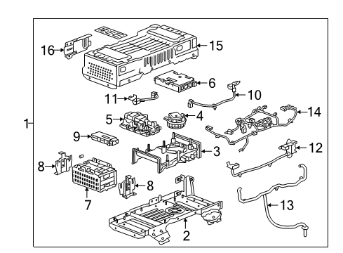 2018 GMC Sierra 1500 Vehicle Speed Sensor Diagram for 24043446