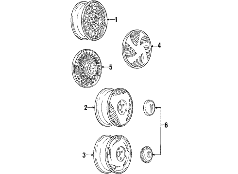 1990 Pontiac Bonneville Wheels Diagram