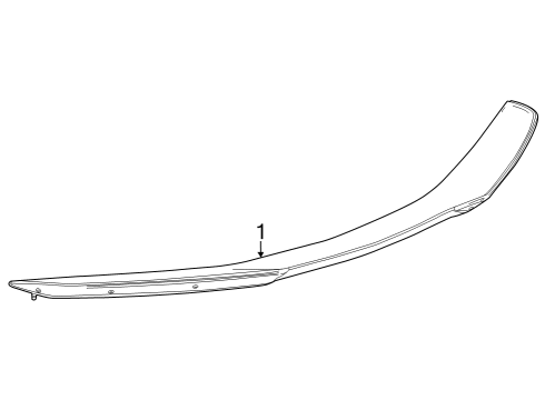 2023 Chevy Corvette Spoiler Diagram 7 - Thumbnail