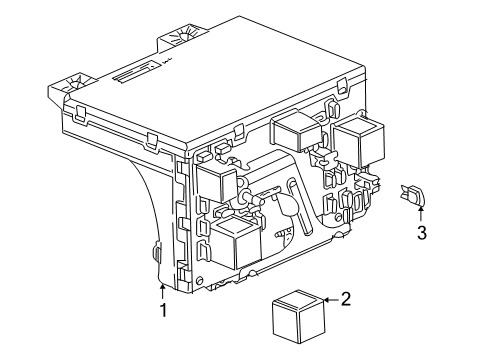 2004 Saturn Ion Controls - Instruments & Gauges Diagram