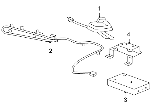2005 Pontiac G6 Antenna & Radio Diagram