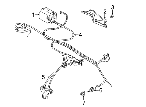 1999 Pontiac Sunfire Cruise Control System Diagram