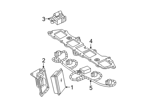 2012 Cadillac Escalade EXT Ignition System Diagram