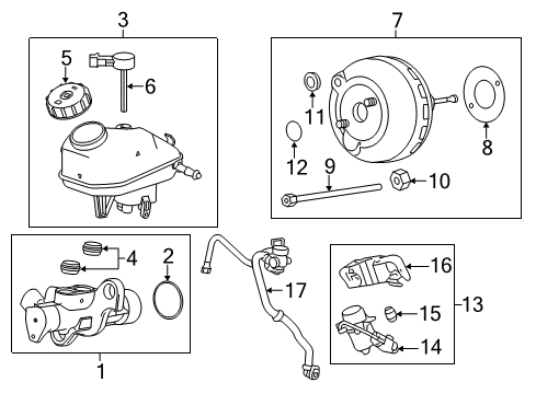 2011 Chevy Cruze Pump Assembly Diagram for 13376001