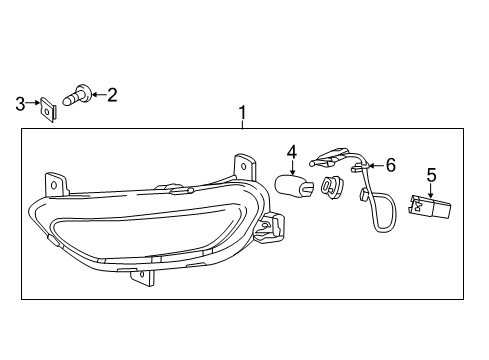 2021 Chevy Bolt EV Harness Diagram for 42529556