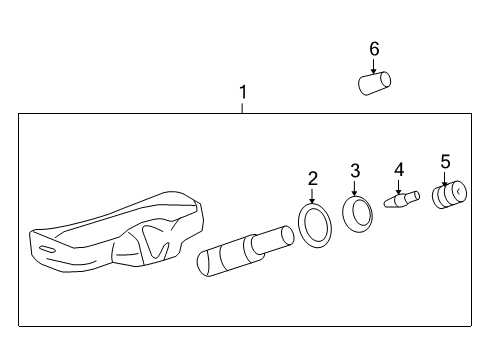 2009 Saturn Sky Tire Pressure Monitoring Diagram