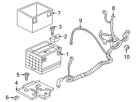 2002 Pontiac Aztek Battery Diagram