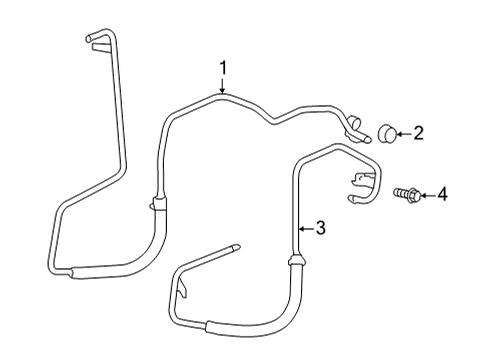 2022 Buick Enclave Trans Oil Cooler Diagram