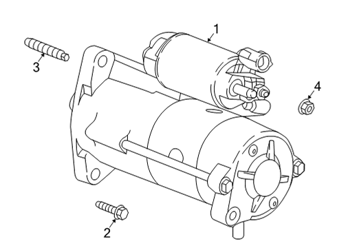 2022 Chevy Trax Starter Diagram 1 - Thumbnail