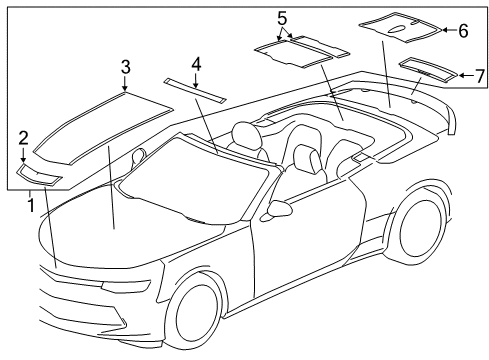 2017 Chevy Camaro Stripe Tape Diagram 5 - Thumbnail
