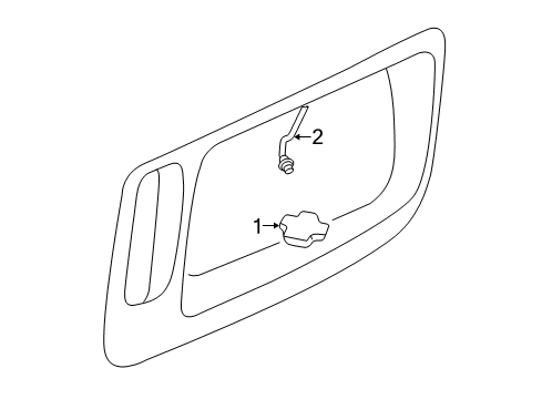 2017 Chevy Express 2500 License Lamps Diagram
