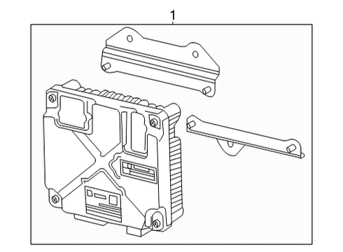 2022 Cadillac Escalade Electrical Components Diagram 1 - Thumbnail