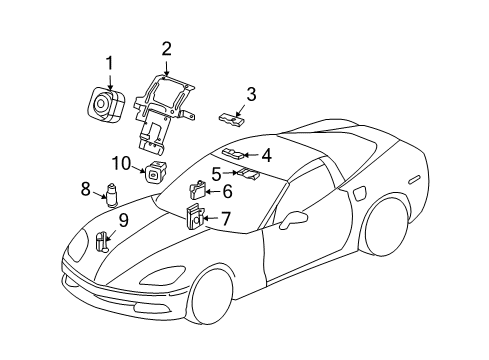 2008 Chevy Corvette Alarm System Diagram