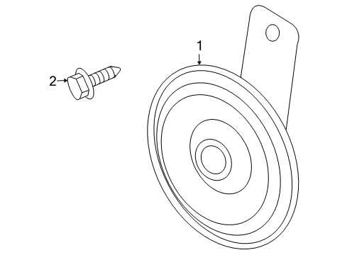 2010 Pontiac G3 Horn Diagram
