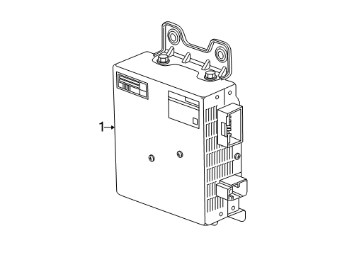 2023 Chevy Silverado 1500 Electrical Components Diagram