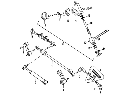 1987 Chevy G30 Reservoir Diagram for 15590745
