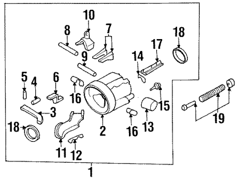 1997 Chevy Monte Carlo Housing & Components Diagram 2 - Thumbnail