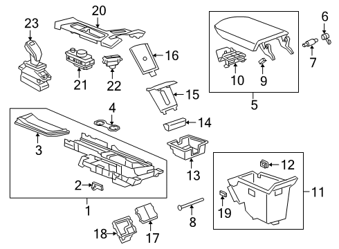2020 Cadillac XT6 Stability Control Diagram