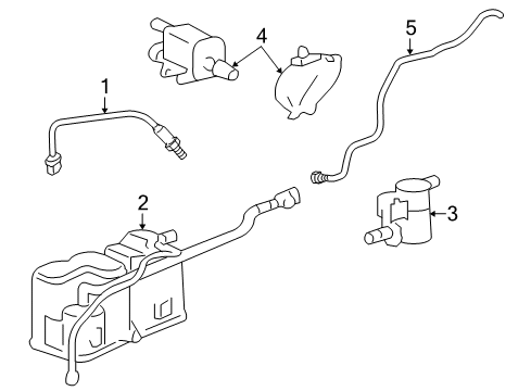 2008 Saturn Aura Emission Components Diagram 2 - Thumbnail