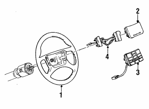 1991 Pontiac Bonneville Switches Diagram