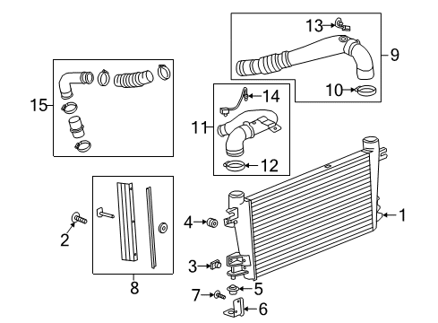 2017 Chevy Express 2500 Intercooler Diagram