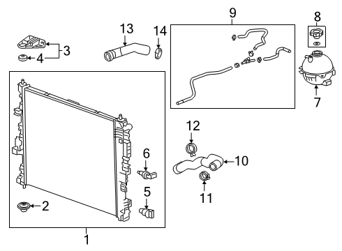 2023 Cadillac XT5 Powertrain Control Diagram 2 - Thumbnail