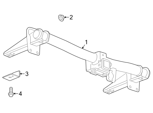 2024 Chevy Equinox Trailer Hitch Components Diagram 2 - Thumbnail