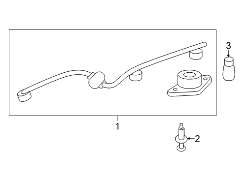 2012 GMC Acadia License Lamps Diagram