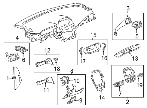 2021 Chevy Spark Ignition Lock Diagram