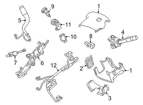 2015 Chevy Silverado 1500 Anti-Theft Components Diagram