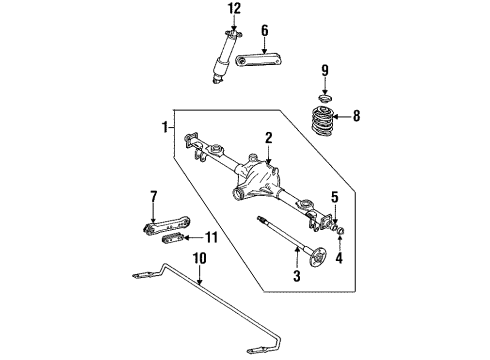 1994 Buick Commercial Chassis Rear Suspension Diagram