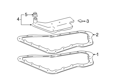 2004 Chevy Monte Carlo Automatic Transmission, Maintenance Diagram 1 - Thumbnail