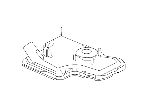 2019 GMC Terrain Transaxle Parts Diagram 1 - Thumbnail