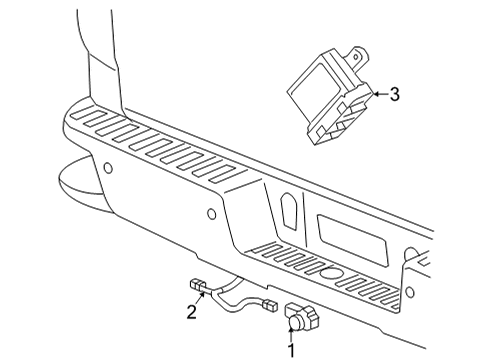 2020 GMC Sierra 3500 HD Electrical Components Diagram 3 - Thumbnail