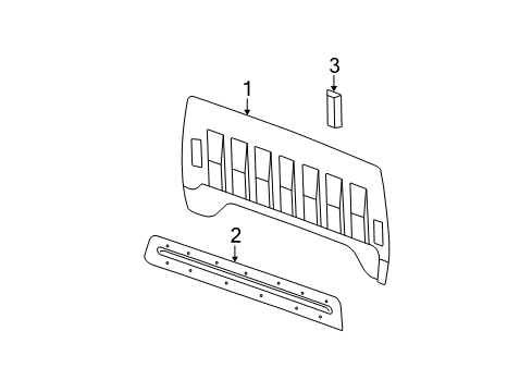 1999 Chevy Silverado 1500 Back Panel Diagram