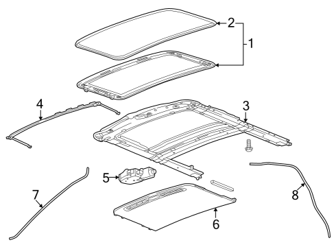 2017 Chevy Sonic Sunroof Diagram