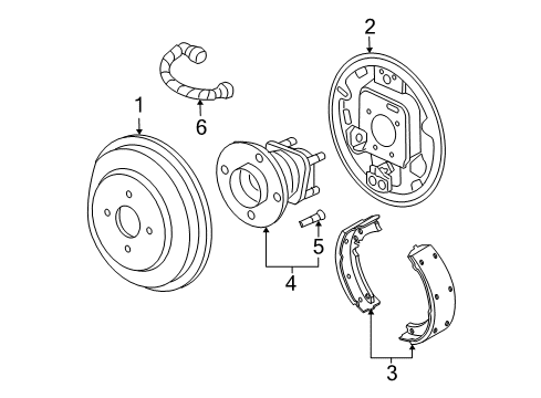 2005 Chevy Cobalt Rear Brakes Diagram