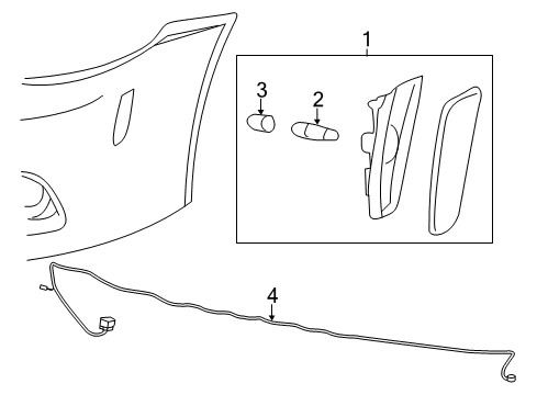 2012 Chevy Caprice Side Marker Lamps Diagram