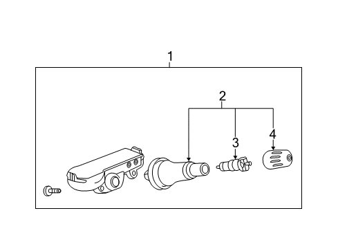 2020 Chevy Impala Tire Pressure Monitoring Diagram