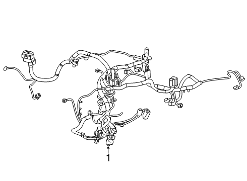 2023 GMC Sierra 1500 Wiring Harness Diagram