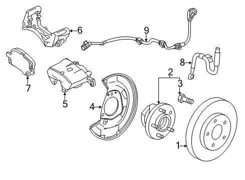 2017 Buick Verano Front Brakes Diagram