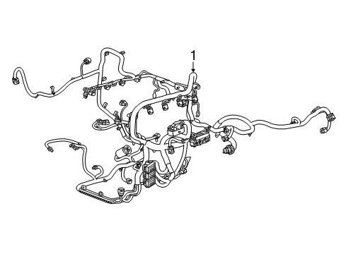 2020 Cadillac Escalade ESV Wiring Harness Diagram