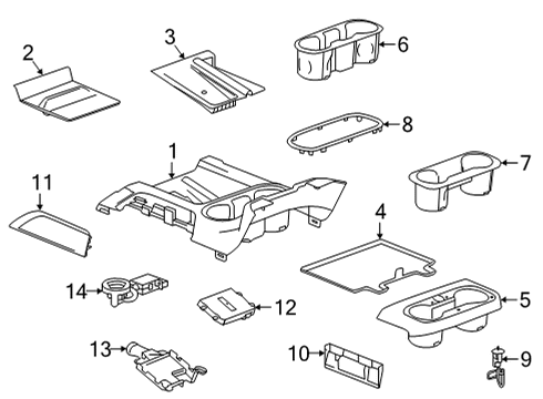 2022 Chevy Silverado 3500 HD Anti-Theft Components Diagram