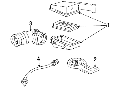 1993 Chevy Corsica Air Intake Diagram